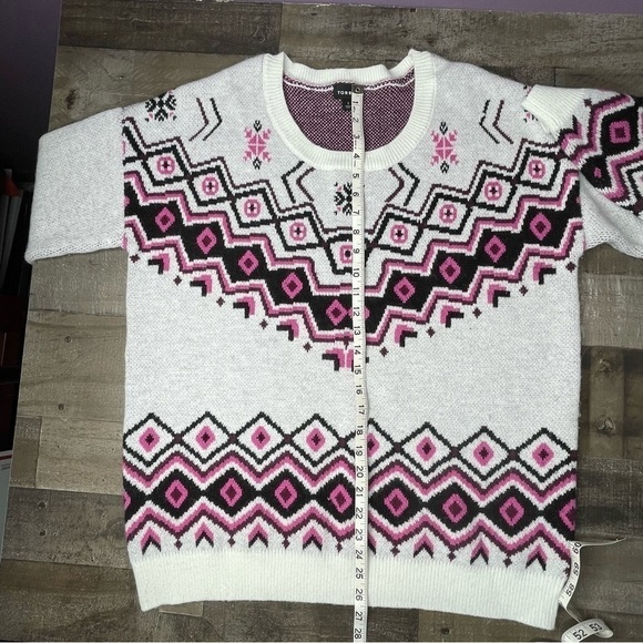 Torrid Pullover Drop Sleeve Crew Neck Sweater size 1 - Picture 14 of 16